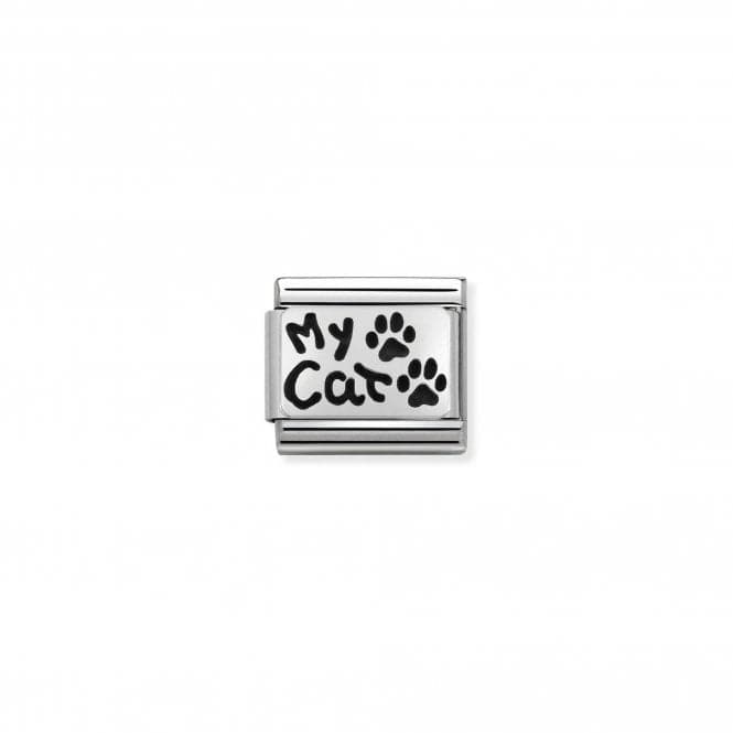 Composable Classic Oxidized Silver My Cat Link 330102/36Nominations330102/36