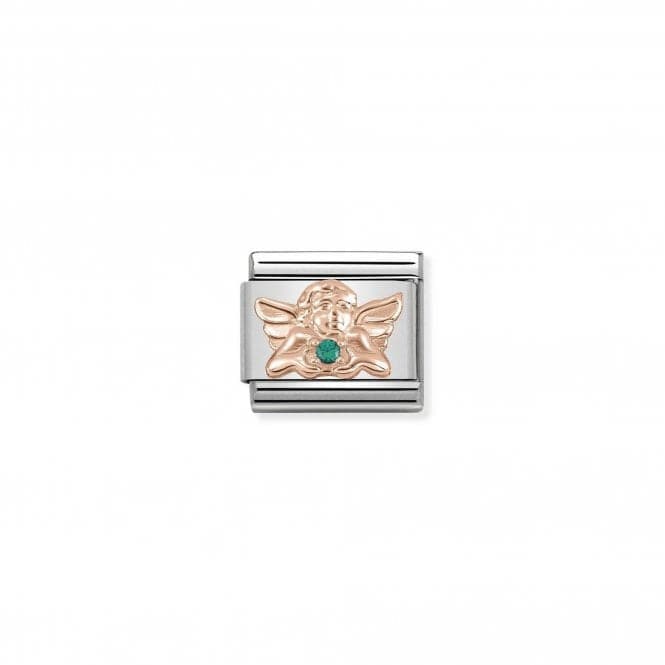 Composable Classic Rose Gold Zirconia Angel Of Good Luck Link 430302/22Nominations430302/22