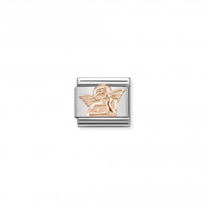 Composable Classic Stainless Steel Rose Gold Angel Dreamer Link 430106/04Nominations430106/04