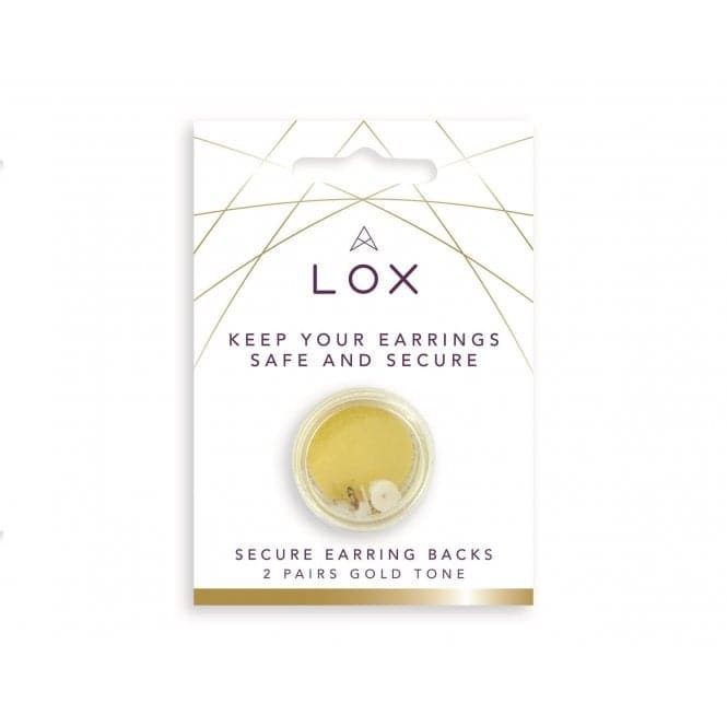 Connoisseurs Gold - tone Secure Earring Backs LOX 2GDPConnoisseursLOX 2GE