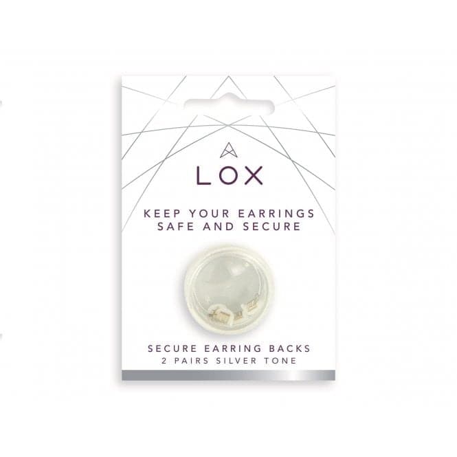 Connoisseurs Silver Secure Earring Backs LOX 2SDPConnoisseursLOX 2SE