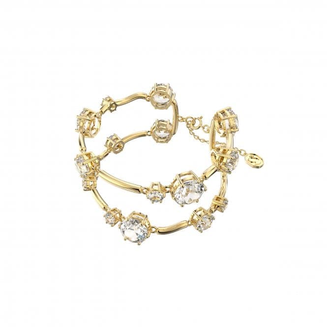 Constella Crystal Gold - tone plated Bangle 5620395Swarovski5620395