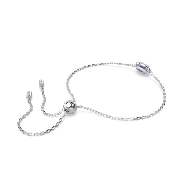 Constella Rhodium Plated Blue Oval Cut Bracelet 5671895Swarovski5671895