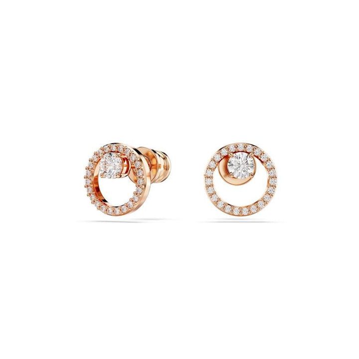 Constella Rose Gold Tone Stud Earrings 5692263Swarovski5692263