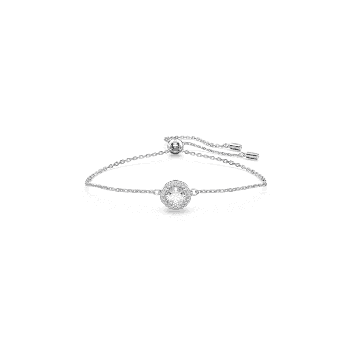 Constella Round Cut Pavé White Rhodium Plated Bracelet 5636266Swarovski5636266