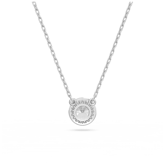 Constella Round Cut Pavé White Rhodium Plated Pendant 5636264Swarovski5636264