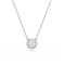 Constella Round Cut Pavé White Rhodium Plated Pendant 5636264Swarovski5636264