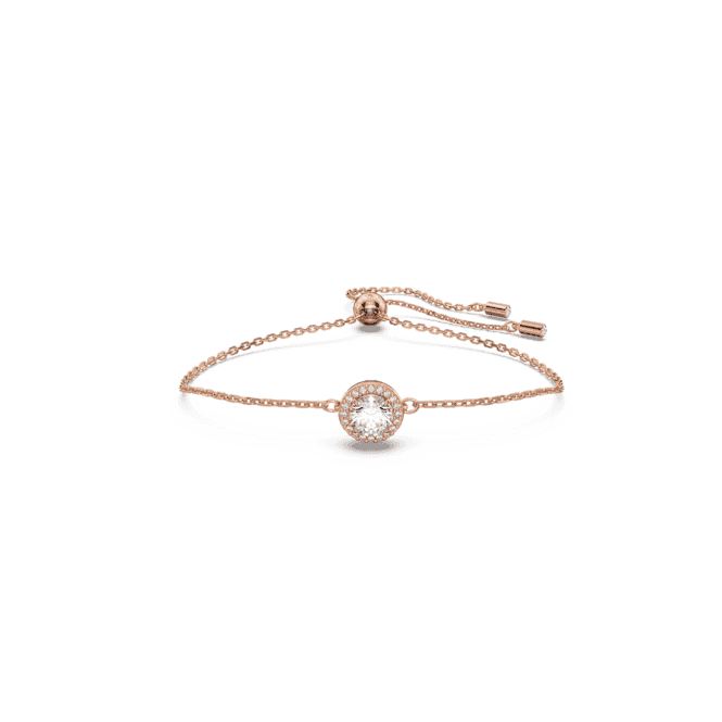 Constella Round Cut Pavé White Rose Gold - tone Plated Bracelet 5636273Swarovski5636273