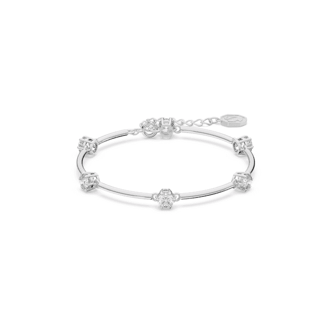 Constella Round Cut White Rhodium Plated Bangle 5641680Swarovski5641680