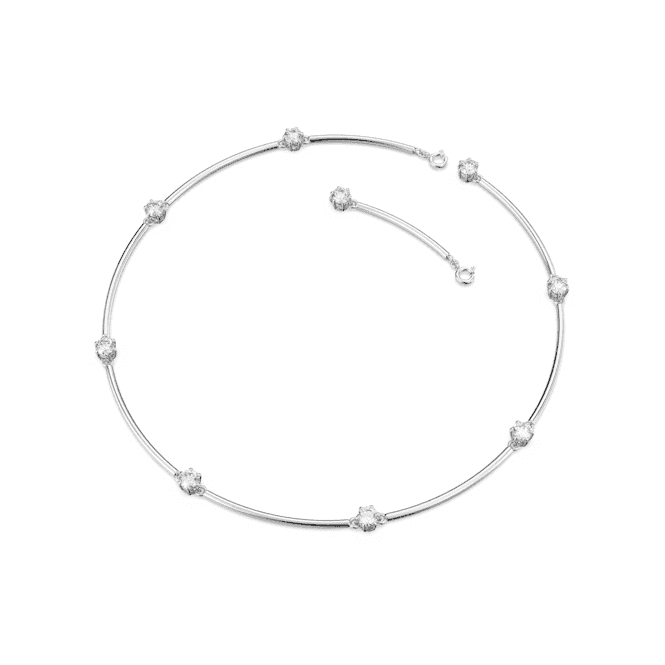 Constella Round Cut White Rhodium Plated Necklace 5638699Swarovski5638699