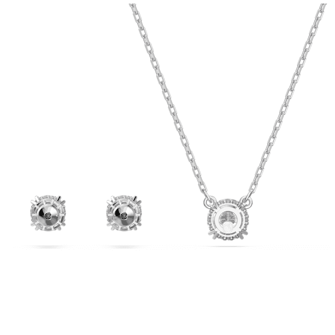 Constella Round Cut White Rhodium Plated Set 5647663Swarovski5647663