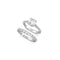 Constella Set Princess Cut White Rhodium Plated RingSwarovski5649215