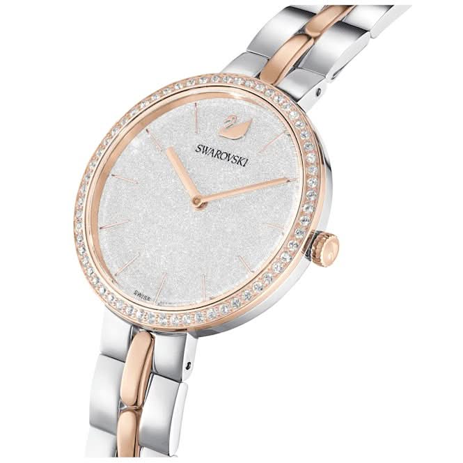 Cosmopolitan Metal White Rose Gold - tone Finish Watch 5644081Swarovski5644081