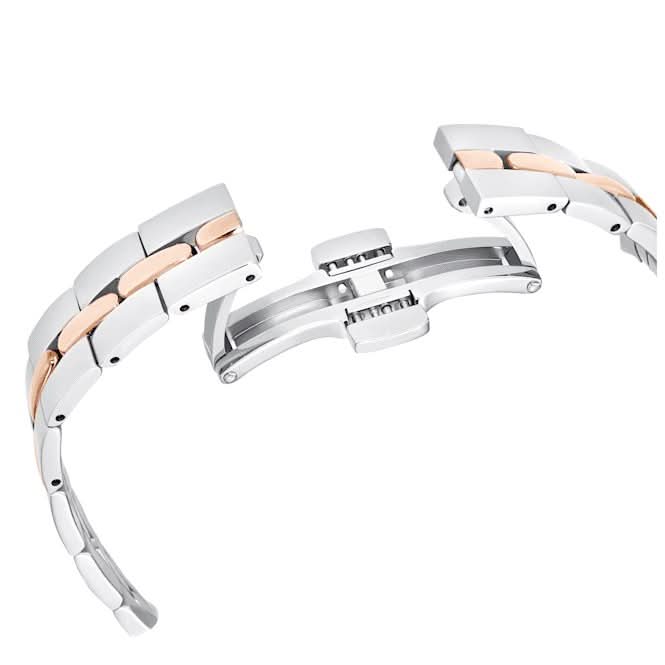Cosmopolitan Metal White Rose Gold - tone Finish Watch 5644081Swarovski5644081