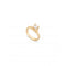 Cosmos 18k Gold Plated White Zirconia RingUNOde50ANI0804BLNORO12