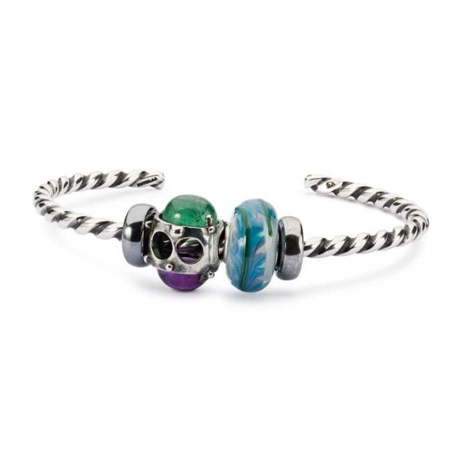 Cradle of Courage Sterling Silver Bead TAGBE - 00284TrollbeadsTAGBE - 00284