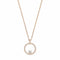 Creativity Circle Rose White Rose Gold - tone Pendant 5202446Swarovski5202446