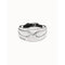 Crossed Silver Metal BraceletUNOde50PUL2252NGRMTL0M