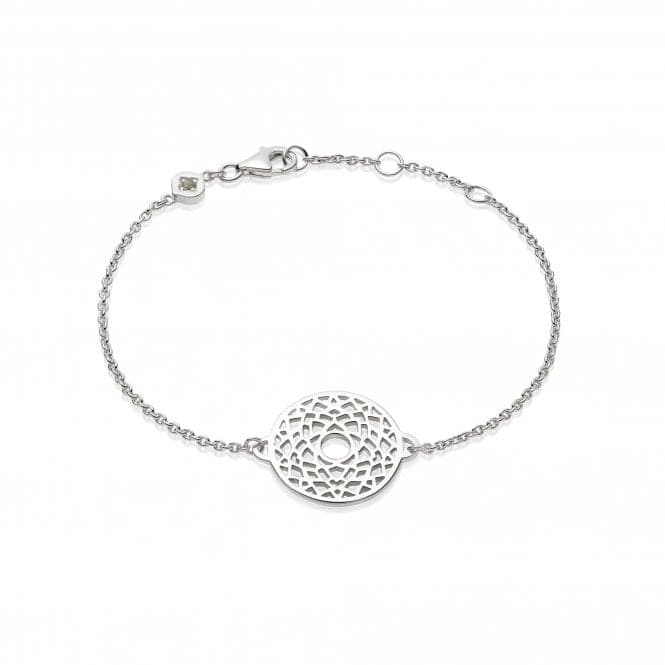 Crown Chakra Chain - Silver Bracelet CHKBR1014DaisyCHKBR1014