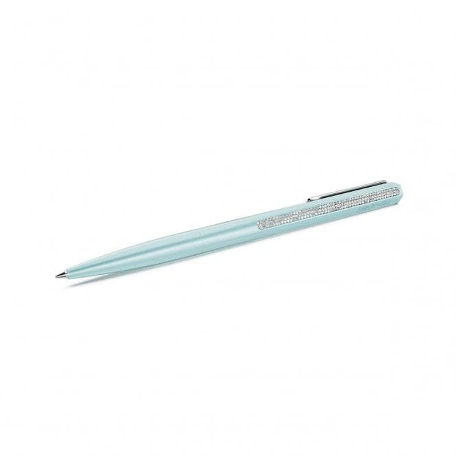 Crystal Shimmer Blue lacquered Chrome Plated Ballpoint Pen 5678190Swarovski5678190