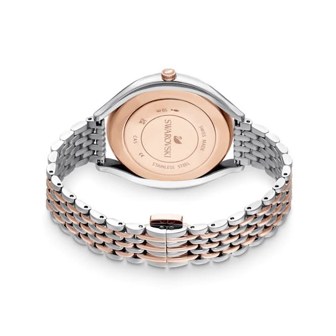 Crystalline Aura Metal White Rose Gold - tone Finish Watch 5644075Swarovski5644075