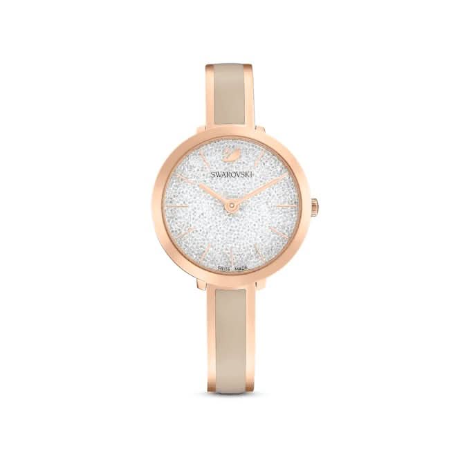 Crystalline Delight Metal Grey Rose Gold - tone Finish Watch 5642218Swarovski5642218