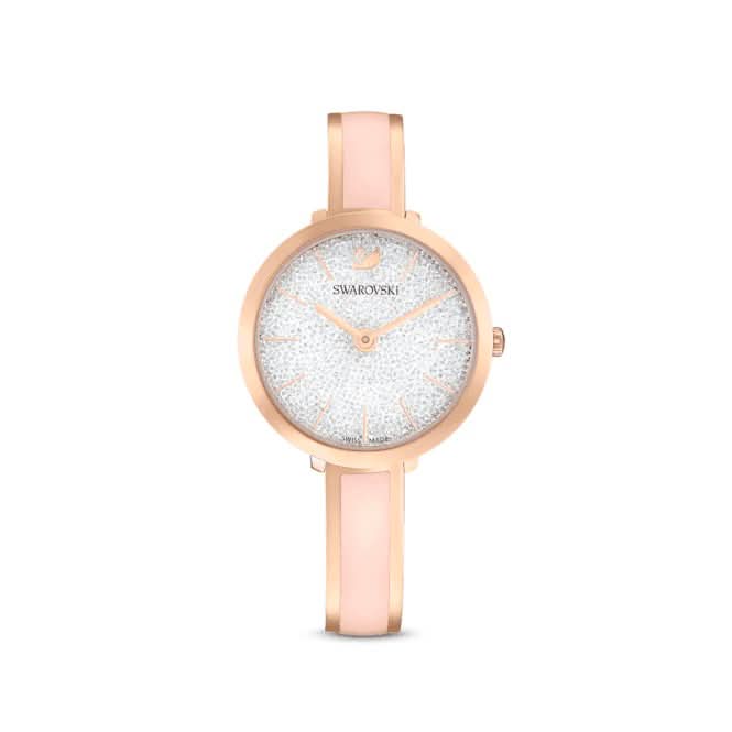 Crystalline Delight Metal Pink Rose Gold - tone Finish Watch 5642221Swarovski5642221