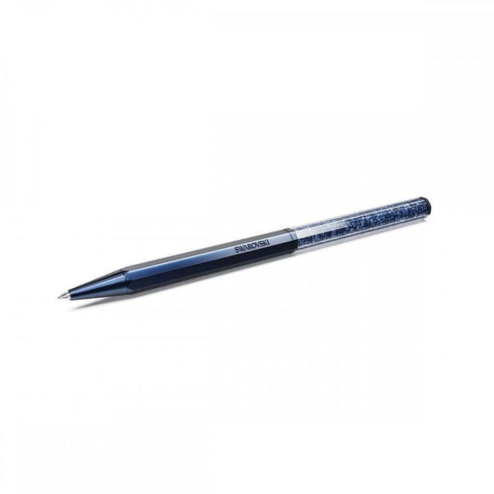 Crystalline Octagon Shape Blue Lacquered Ballpoint Pen 5669933Swarovski5669933