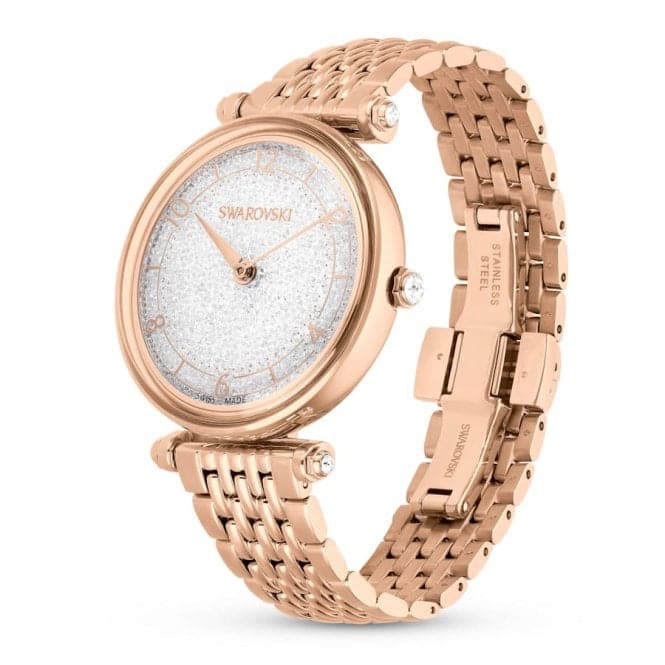 Crystalline Wonder Swiss Made Metal Bracelet Rose gold - tone finish Watch 5656911Swarovski5656911