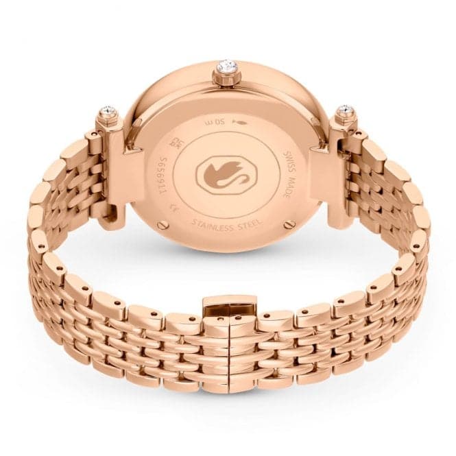 Crystalline Wonder Swiss Made Metal Bracelet Rose gold - tone finish Watch 5656911Swarovski5656911