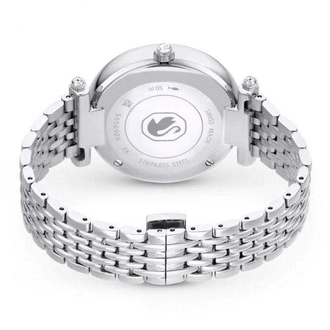 Crystalline Wonder Swiss Made Metal bracelet Silver tone Stainless Steel Watch 5656929Swarovski5656929