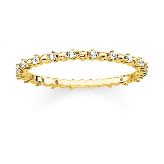 Cubic Zirconia Eternity Ring Band TR2153 - 414 - 14Thomas Sabo Charm Club CharmingTR2153 - 414 - 14 - 48