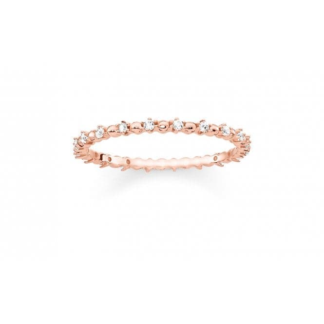 Cubic Zirconia Eternity Ring TR2153 - 416 - 14Thomas Sabo Charm Club CharmingTR2153 - 416 - 14 - 60