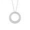 Curly Zirconia Hoop Necklace N4498DiamonfireN4498