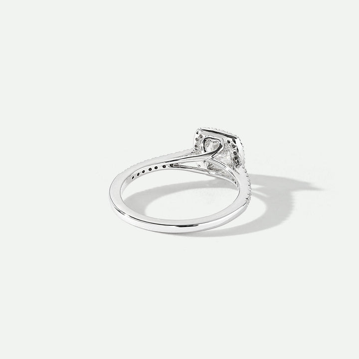 Cynthia | 9ct White Gold 0.70ct tw Lab Grown Diamond Halo RingCreated BrillianceBA0063520 - L