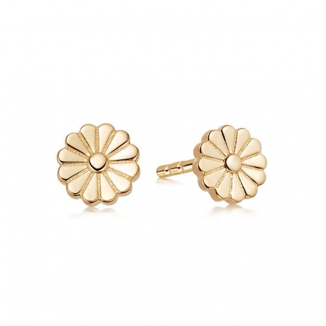 Daisy Bloom Stud 18ct Gold Plated Earrings ST01_GPDaisyST01_GP