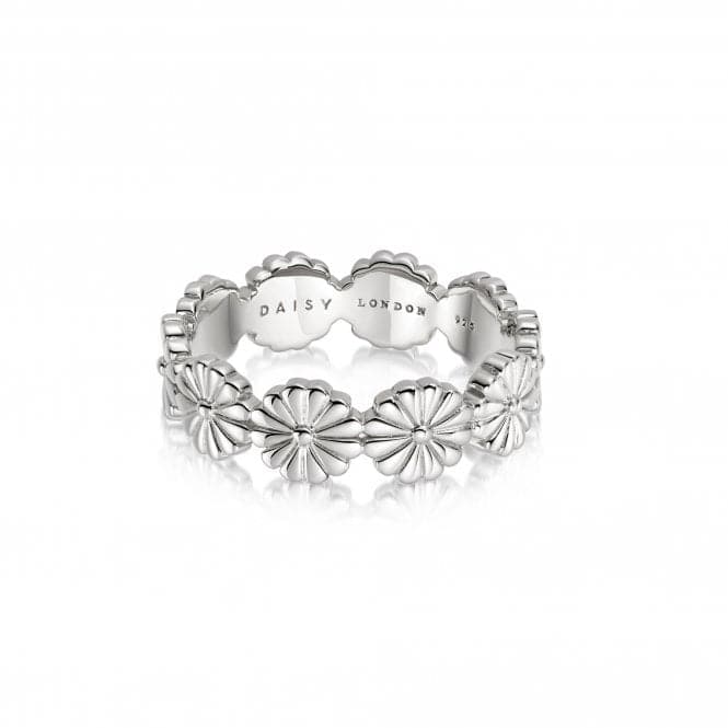 Daisy Crown Band 925 Sterling Silver Ring DR02_SLVDaisyDR02_SLV_L