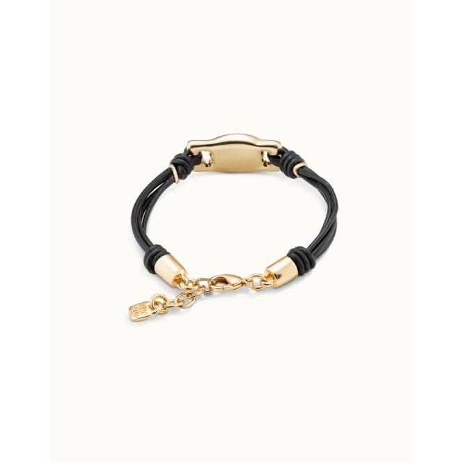 Darling White Leather Pearl Shell BraceletUNOde50PUL2276BPLORO0U