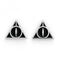 Deathly Hallows Black Stud EarringsHarry PotterWES0054