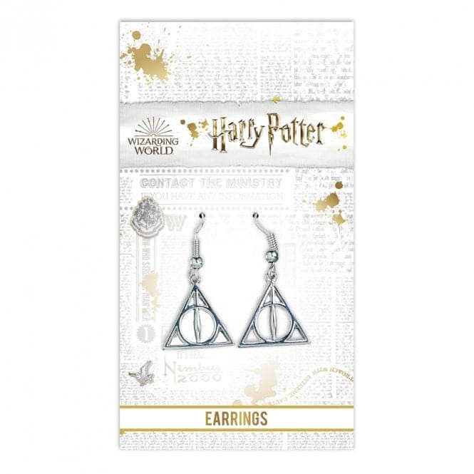 Deathly Hallows Drop EarringsHarry PotterWE0054