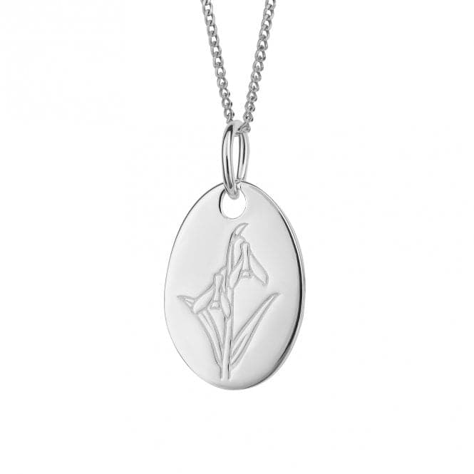 December Snowdrop Birth Blooms Pendant P5126BeginningsP5126