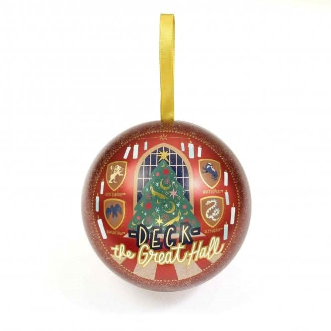 Deck The Great Hall Christmas Gift Bauble & KeyringHarry PotterHPCB0394
