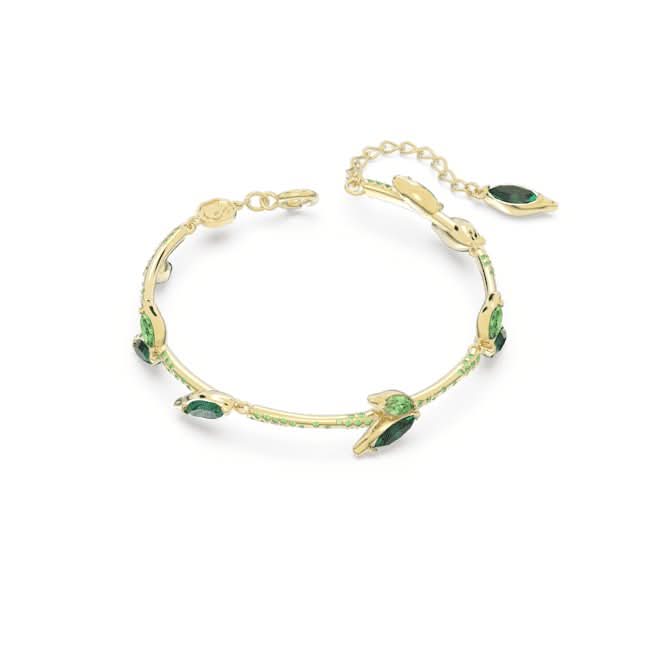 Dellium Bamboo Green Gold - tone Plated Bracelet 5645374Swarovski5645374