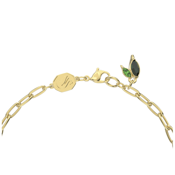 Dellium Charm Bamboo Green Gold - tone Plated Bracelet 5645386Swarovski5645386