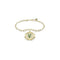 Dellium Charm Bamboo Green Gold - tone Plated Bracelet 5645386Swarovski5645386
