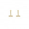 Demi Gold Pave Bar Drop Earrings 4459Joma Jewellery4459
