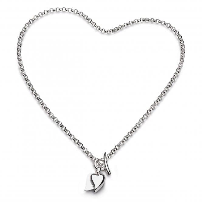 Desire Love Duet Heart 16" T - Bar Necklace 90507RPKit Heath90507RP