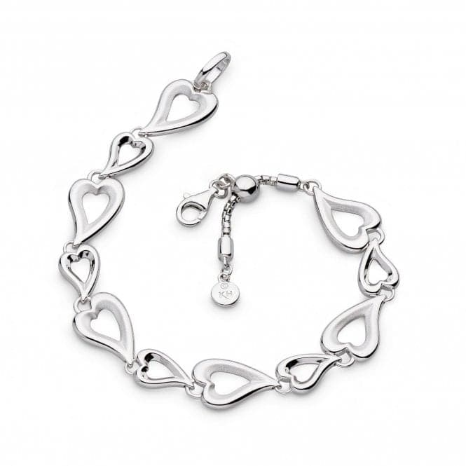 Desire Love Story Sandblast Multi - Link 7.5" Slider Bracelet 70523SRPKit Heath70523SRP