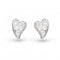 Desire Precious White Topaz Heart Stud Earrings 30505WTKit Heath30505WT