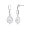 Dew 11mm Baroque Pearl Paperclip Stud Drops 55014FPDew55014FP